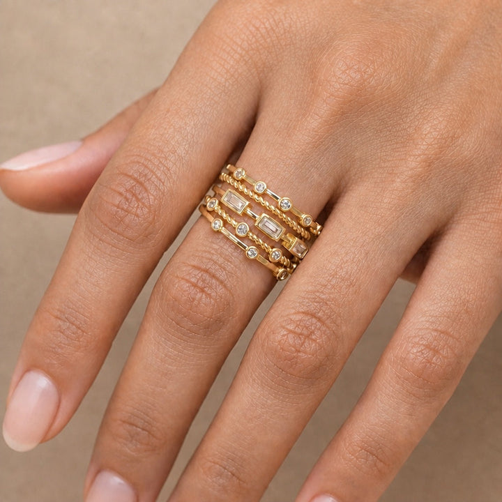 Gold Couture Stackable Ring