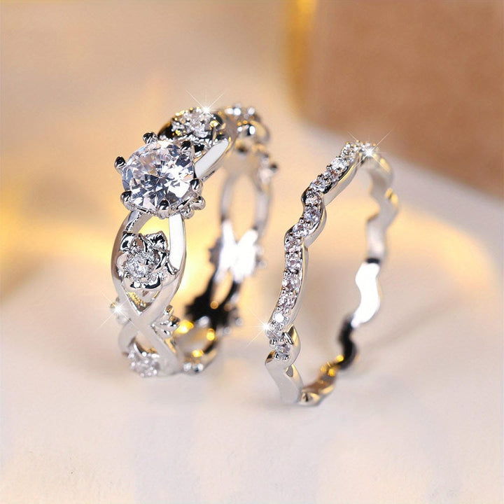 Twilight Vine Ring Set