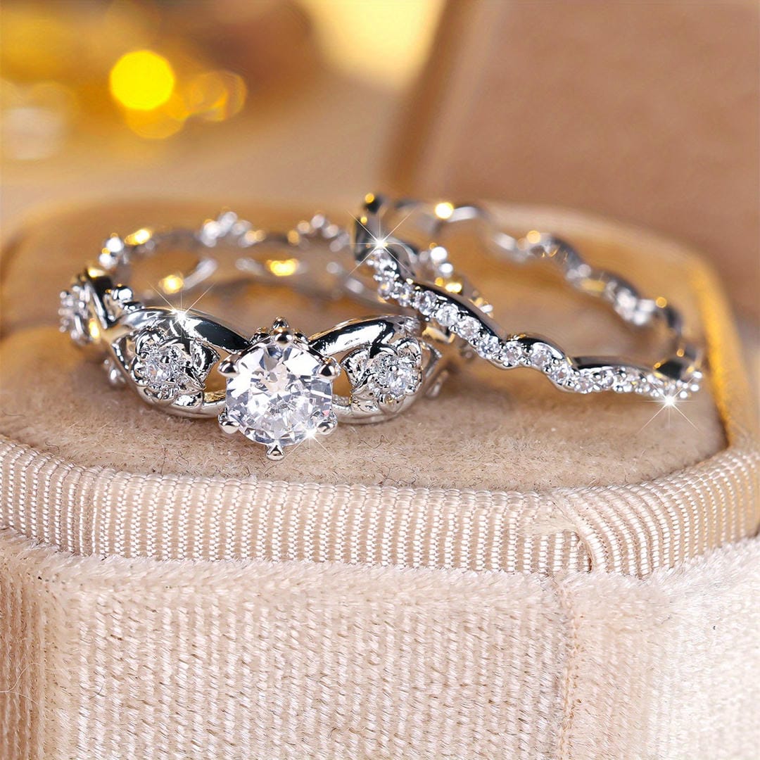 Twilight Vine Ring Set