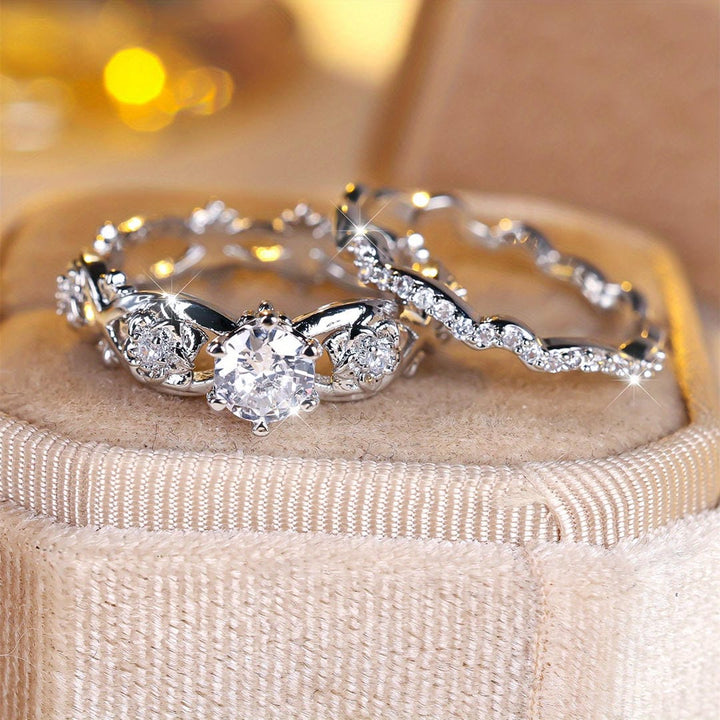 Twilight Vine Ring Set