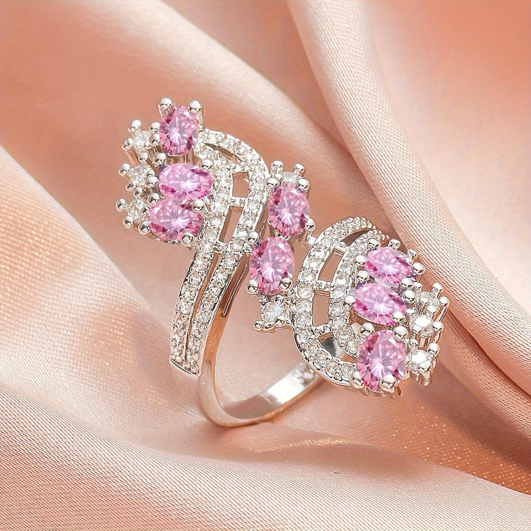 Timeless Pink Statement Ring