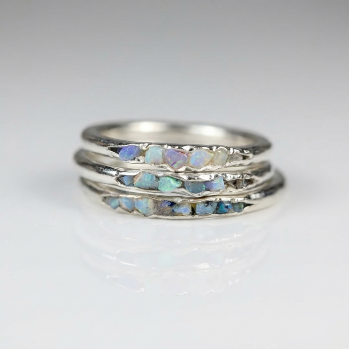 Vintage Opal Stack Ring