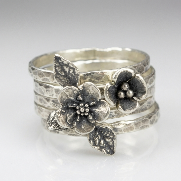 Vintage Garden Floral Ring