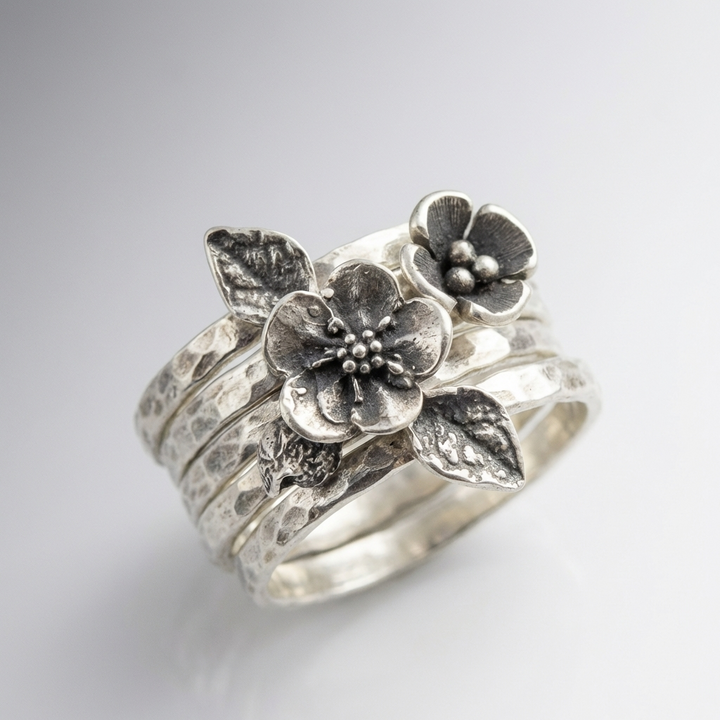 Vintage Garden Floral Ring