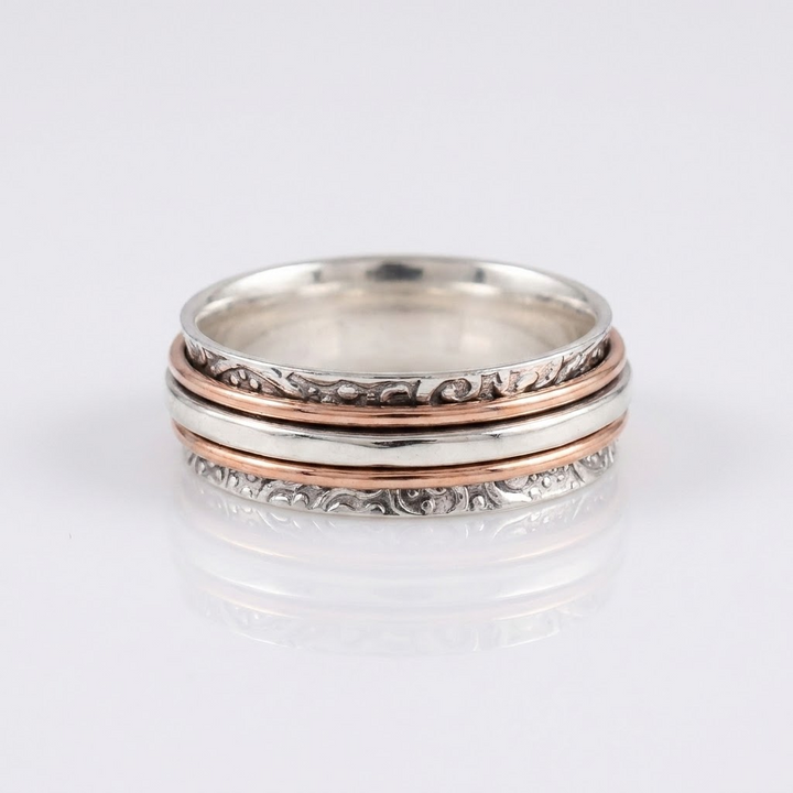 Stacked Band Zirconia Ring