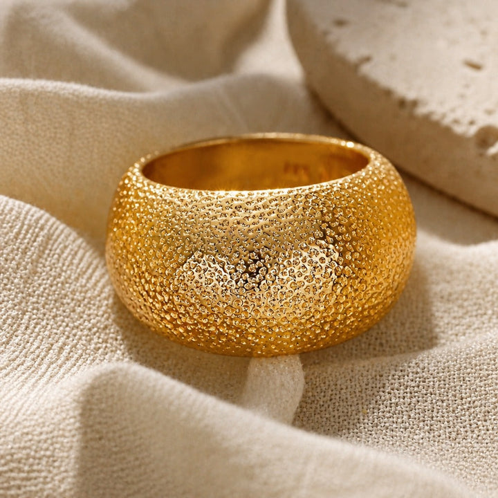 Dynasty Gold Dome Ring
