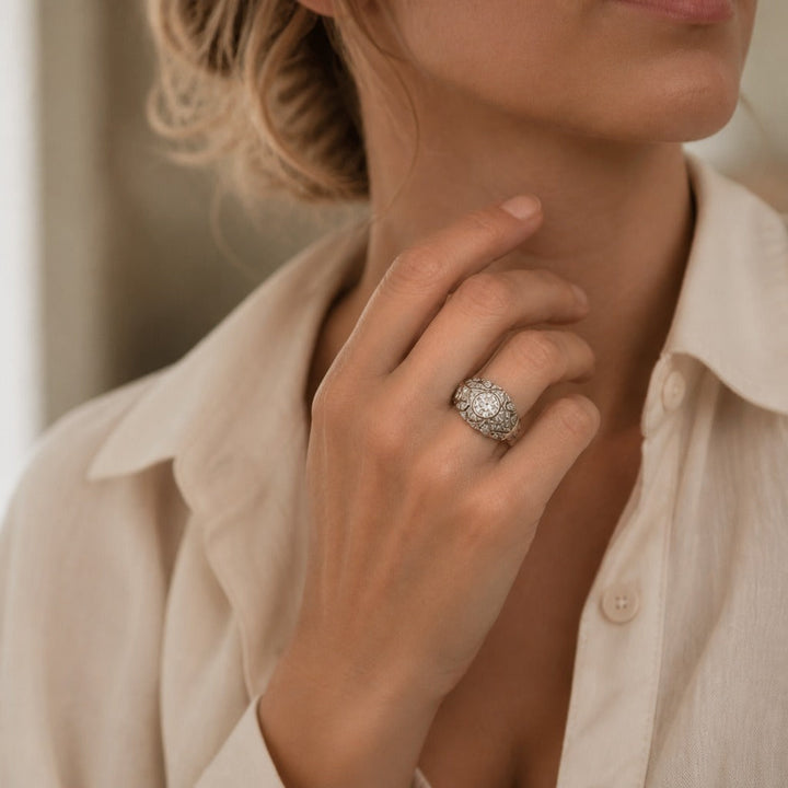 Crystalline Premium Silver Ring