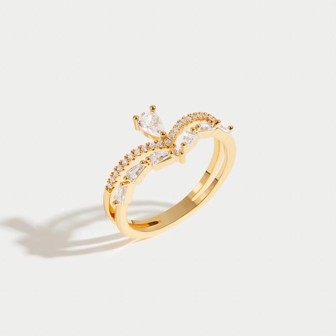 Modern Chic Aura Ring