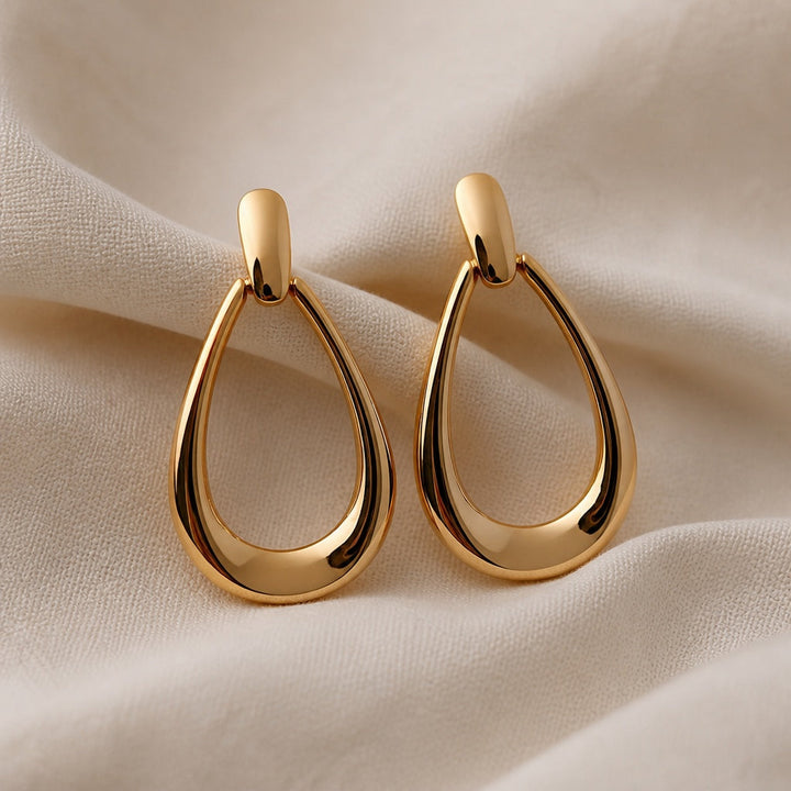 Vintage Geometric Dangle Earrings