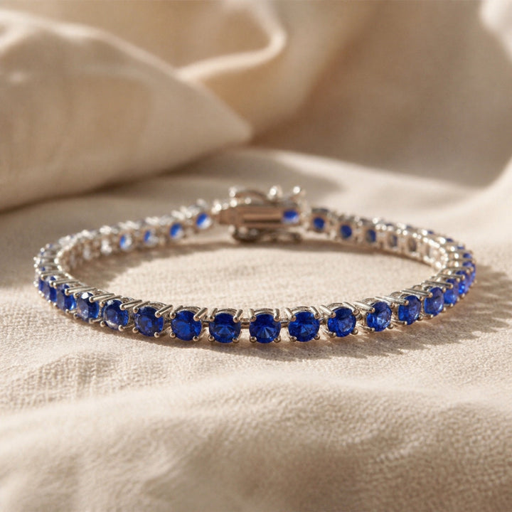 Sapphire Tennis Bracelet