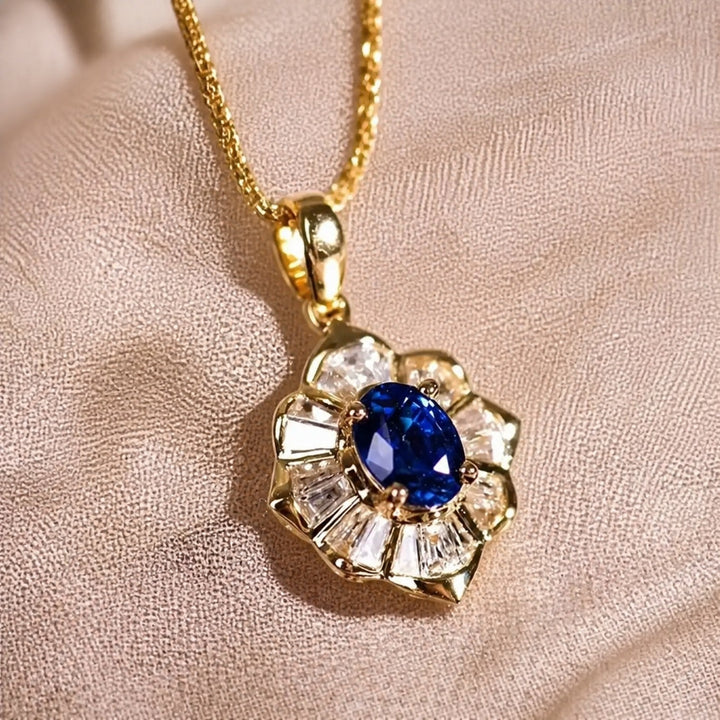 Kavella Noctazure Necklace