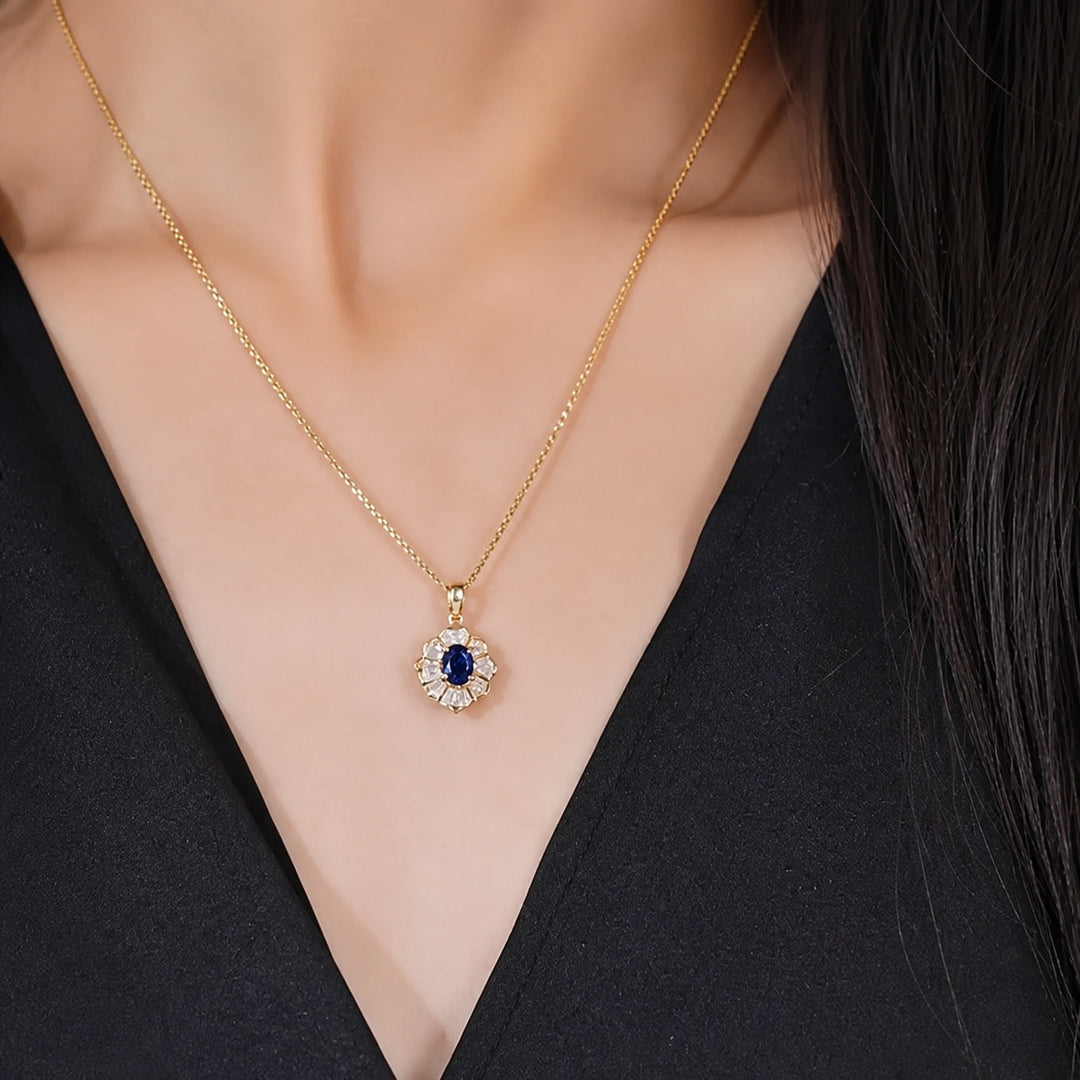 Kavella Noctazure Necklace