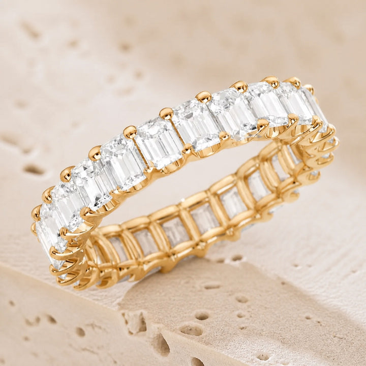 Timeless Square Crystal Zirconia Ring