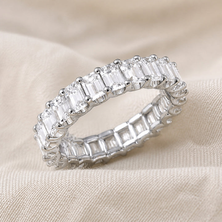 Timeless Square Crystal Zirconia Ring