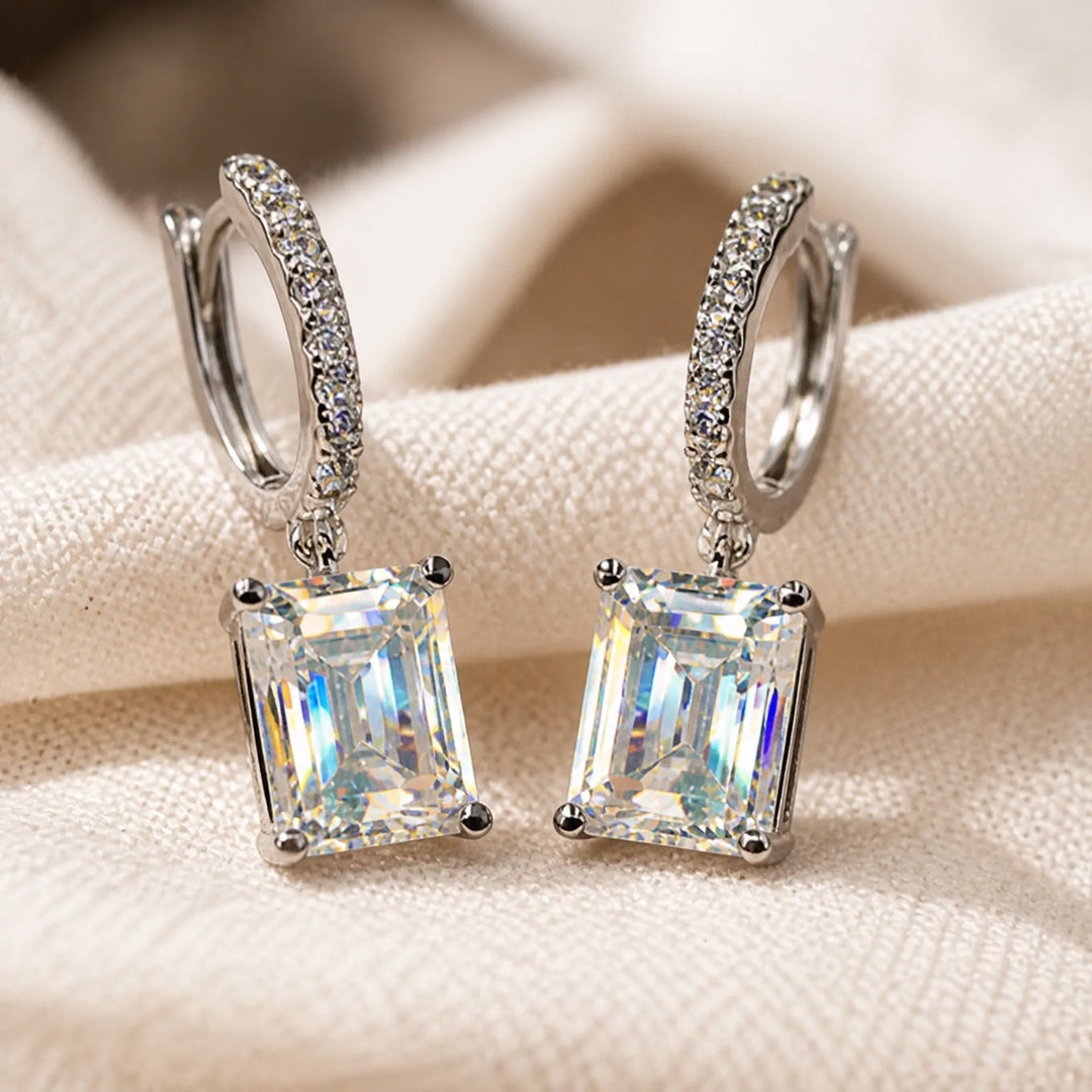 Classic Square Drop Earrings