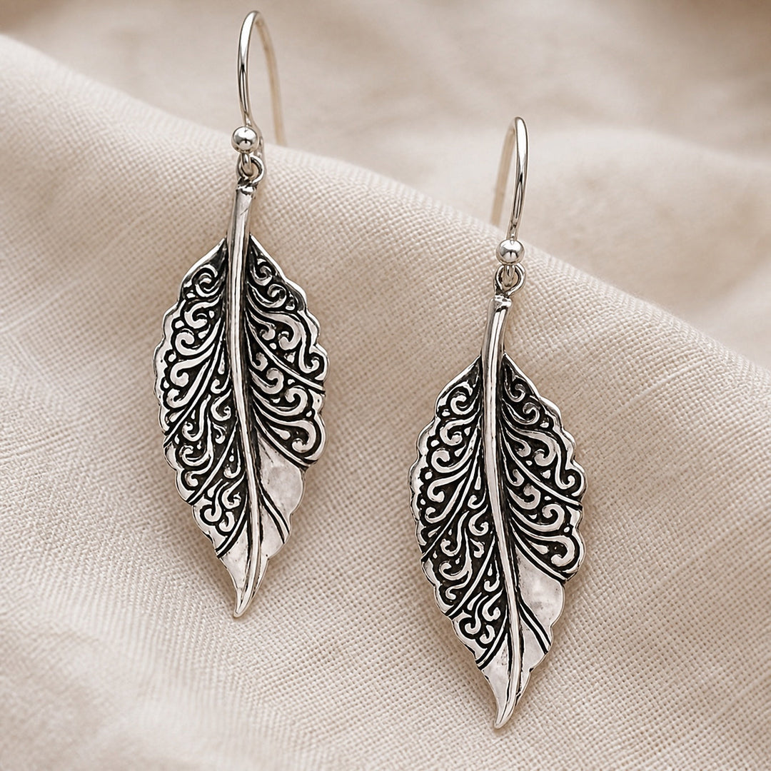 Exquisite Bohemian Leaf Earrings