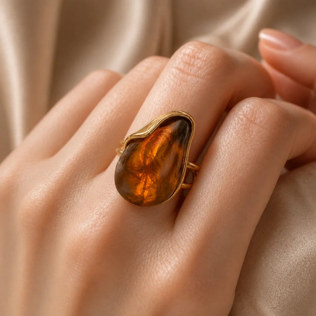 Mono Stone SS Ring