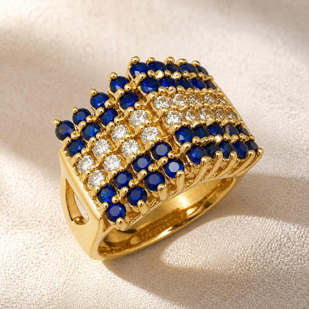 Exquisite Zirconia Band Ring