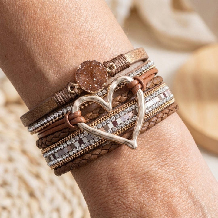 Bohemian Multi-Layer Leather Bracelet
