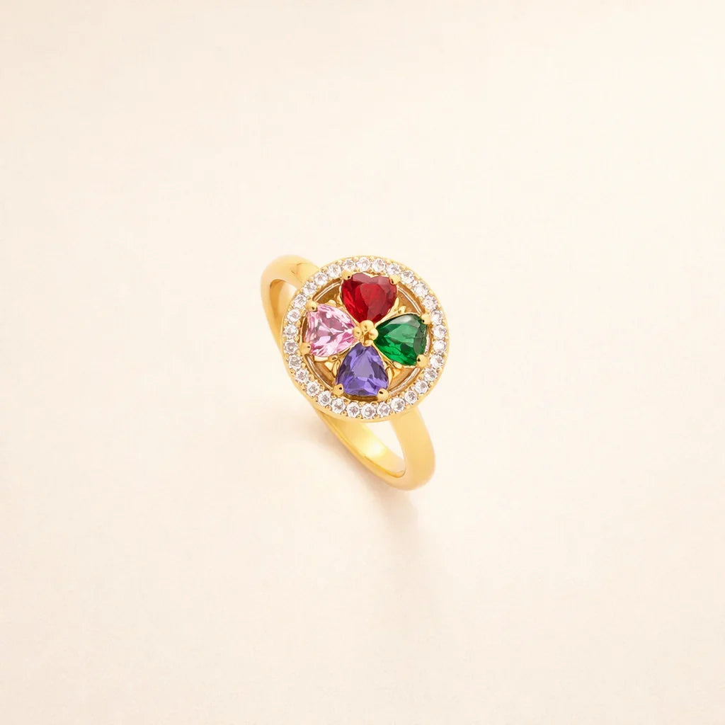 Spinning Heart Glow Ring