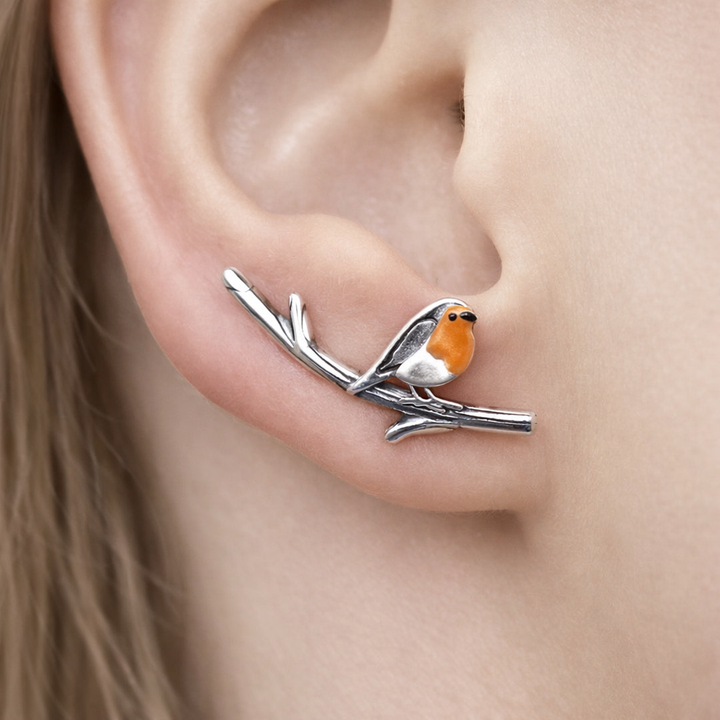 Cartoon Animal Bird Earrings