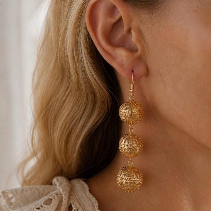 Graceful Bohemian Drop Earrings