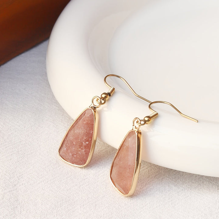 Refined Triangle  Beaded Earrings
