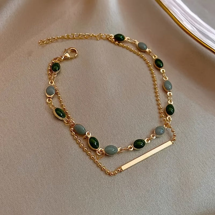 Layered Prestige Gold Bracelet