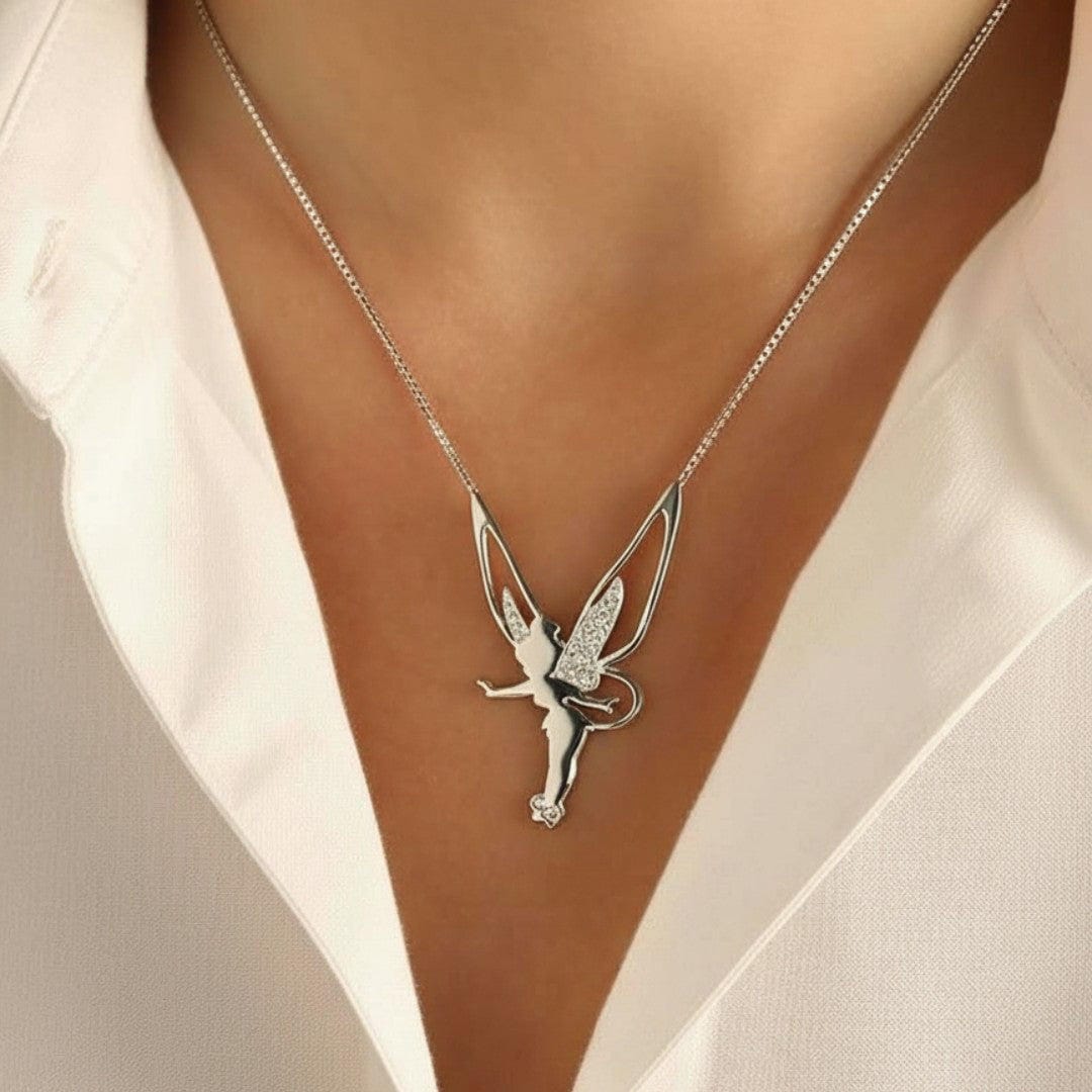 Fairy Necklace in Gold and Silver