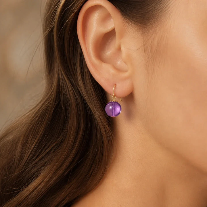 Classic Sphere Drop Earrings