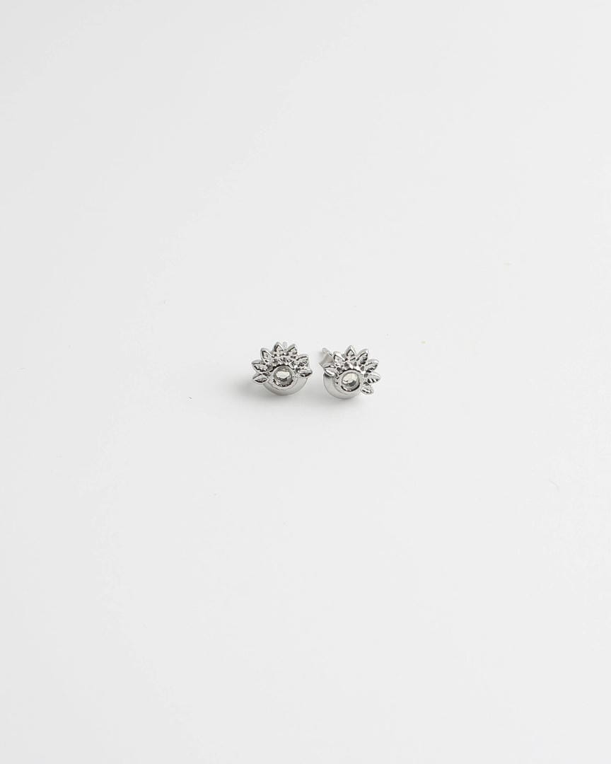 Gorgeous Half Sun Stud Earrings