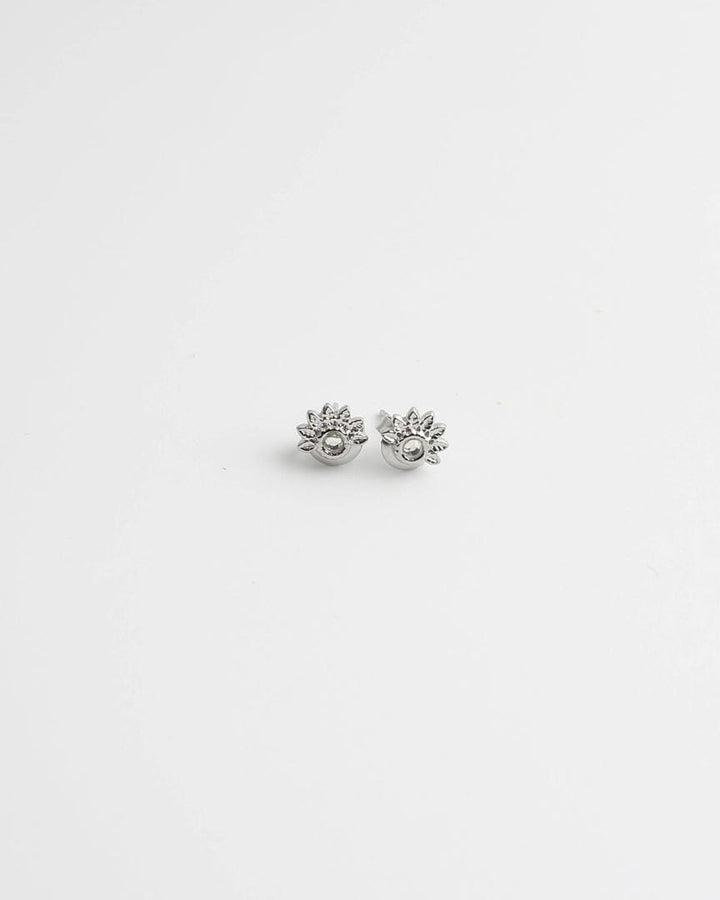 Gorgeous Half Sun Stud Earrings