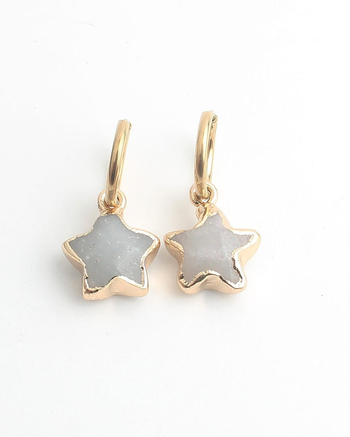 Starry Lovely Stone Earrings