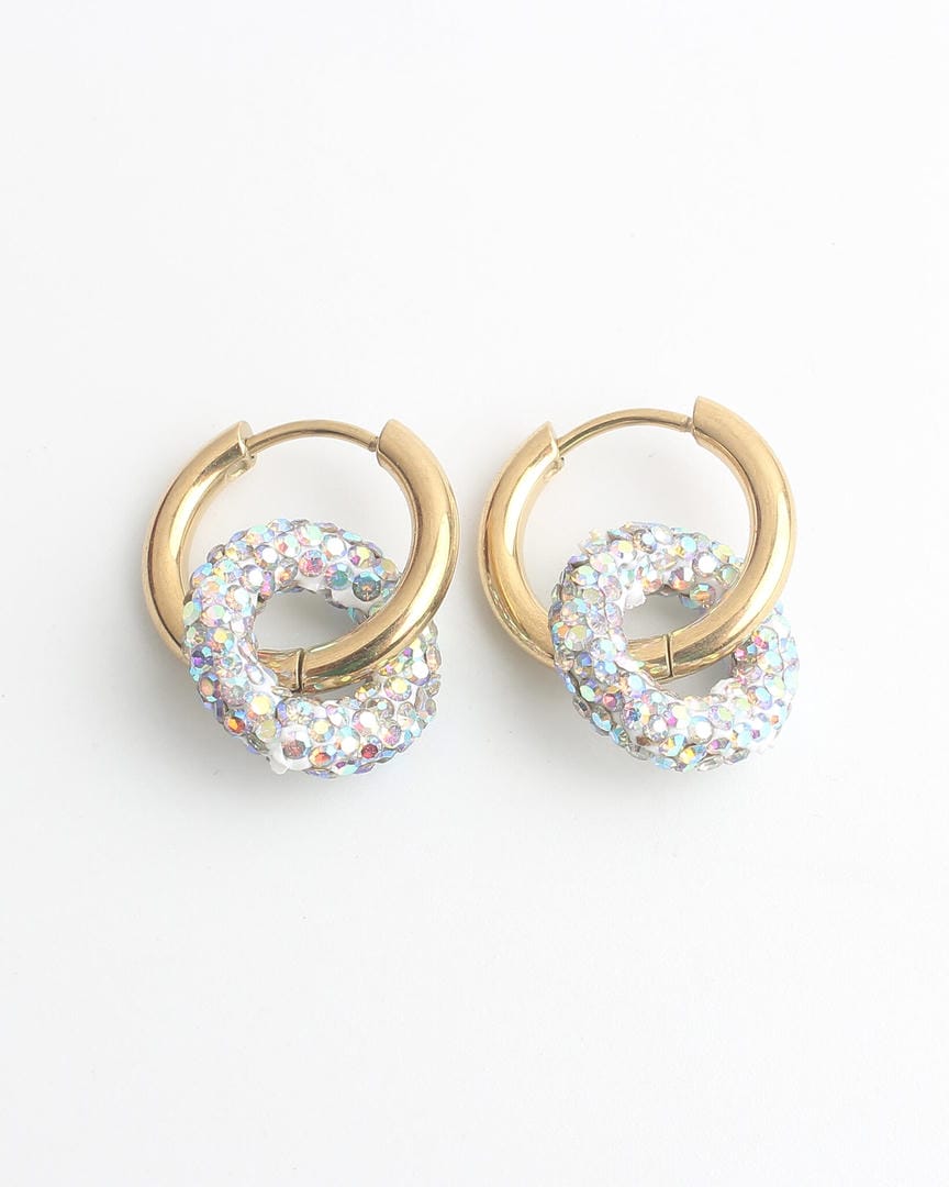 Darina Cute Donut Earrings