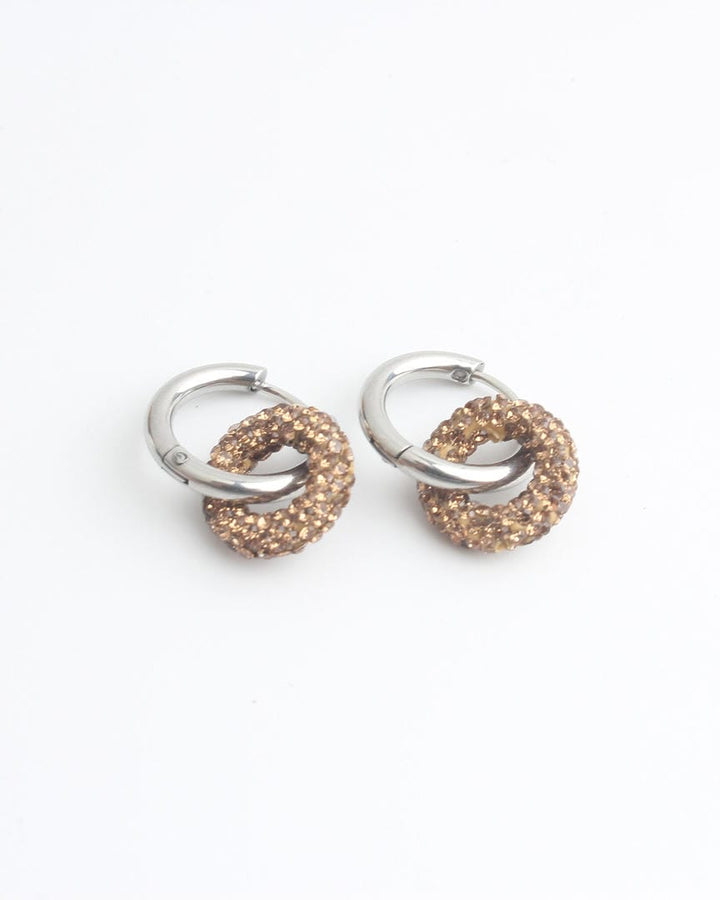 Darina Cute Donut Earrings
