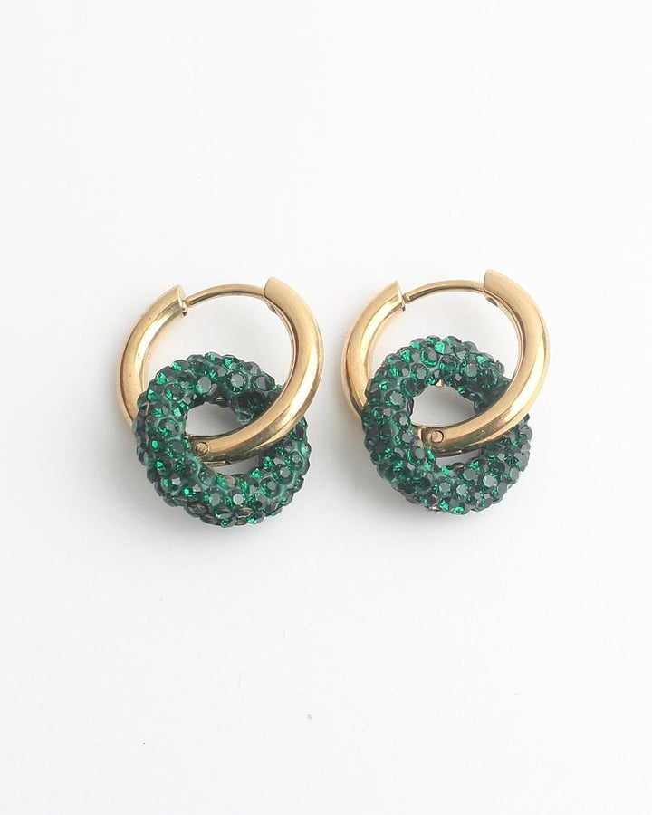 Darina Cute Donut Earrings