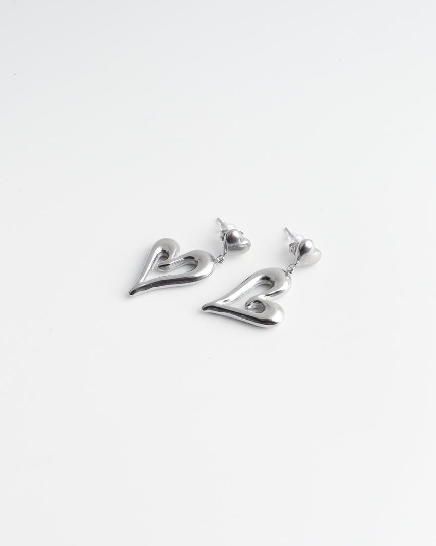 Chic Double Heart Studs