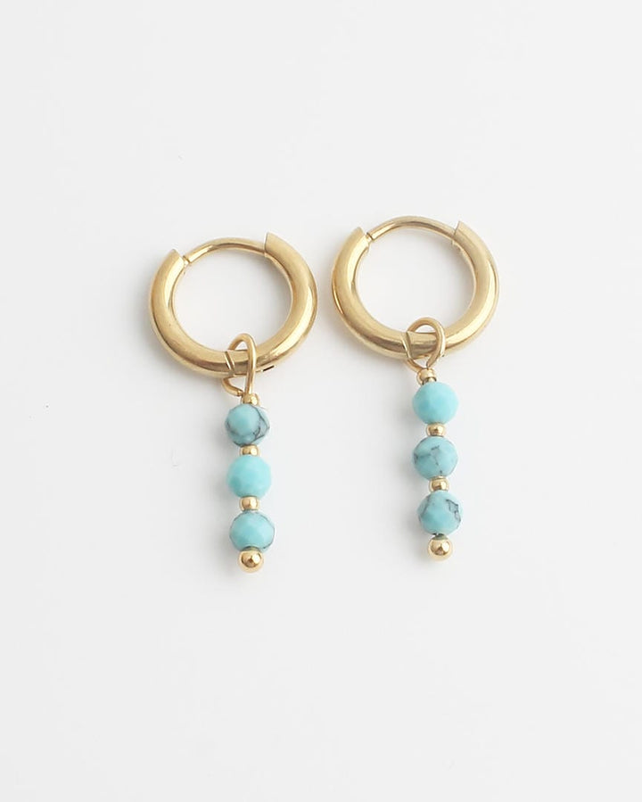 Mon Cheri Earrings Natural Stone