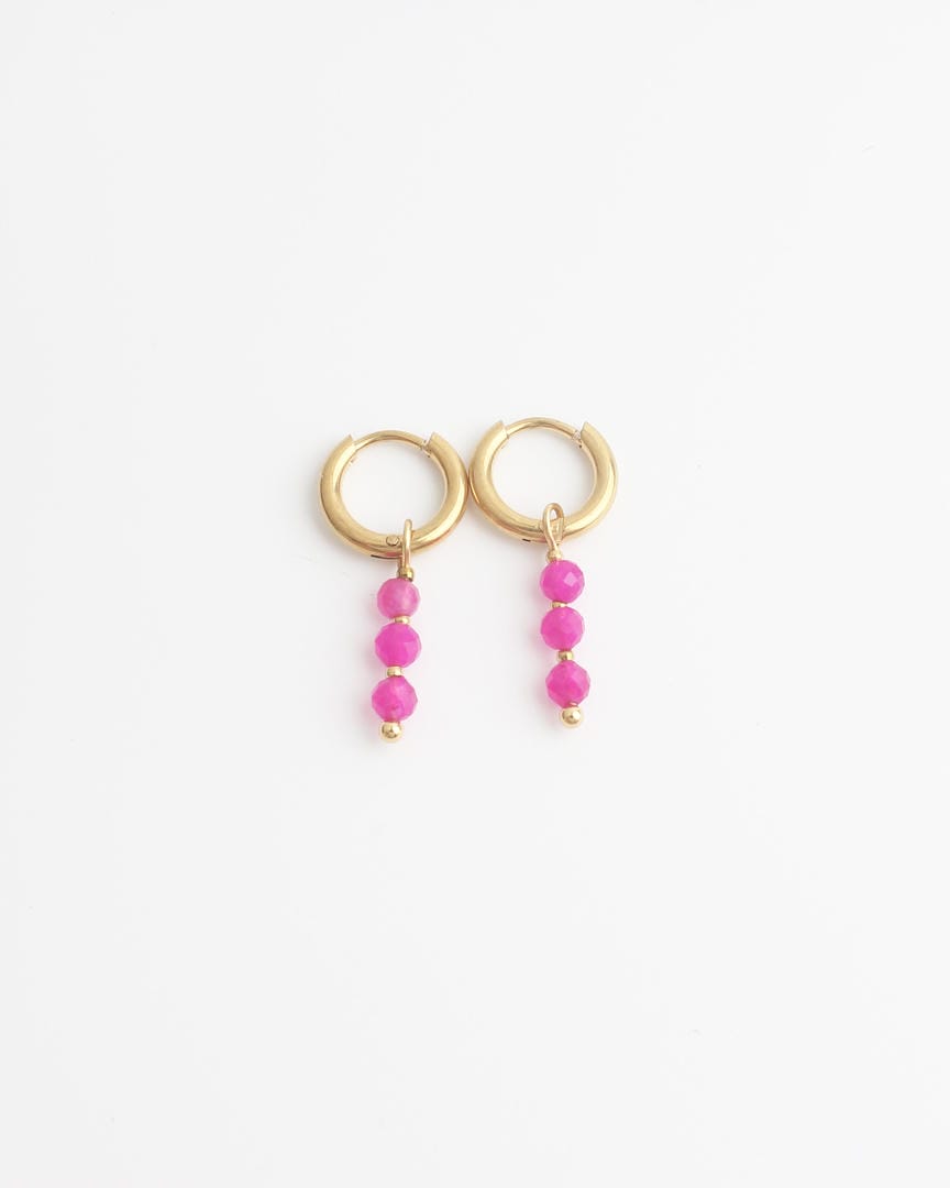 Mon Cheri Earrings Natural Stone