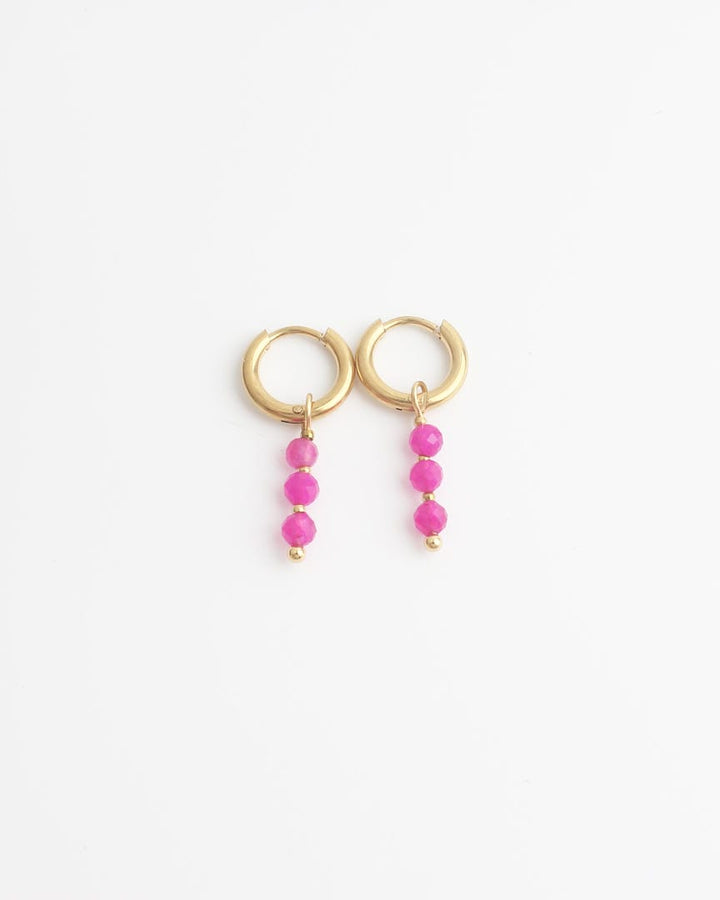 Mon Cheri Earrings Natural Stone