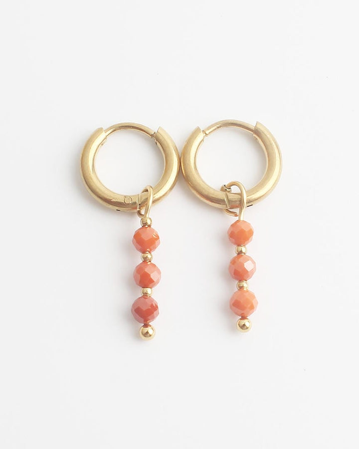 Mon Cheri Earrings Natural Stone