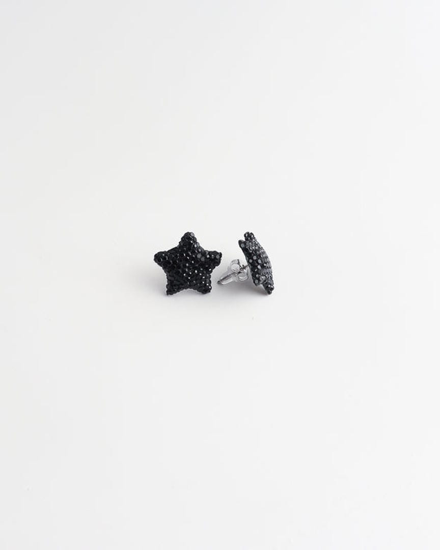 Pave Star Stud Earrings