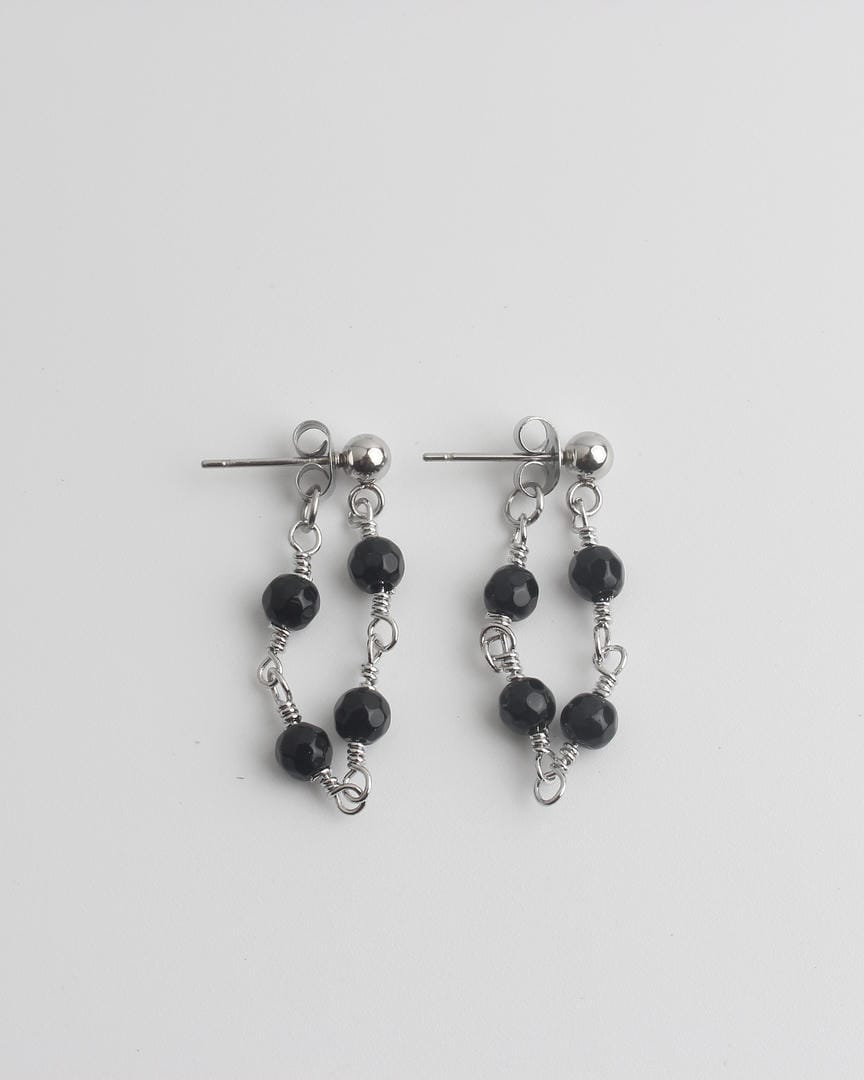 Lea Sleek Multiple Stone Stud Earrings