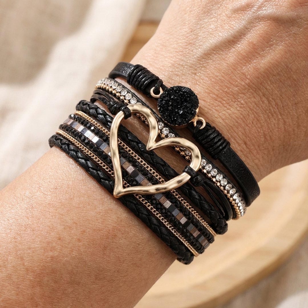 Bohemian Multi-Layer Leather Bracelet