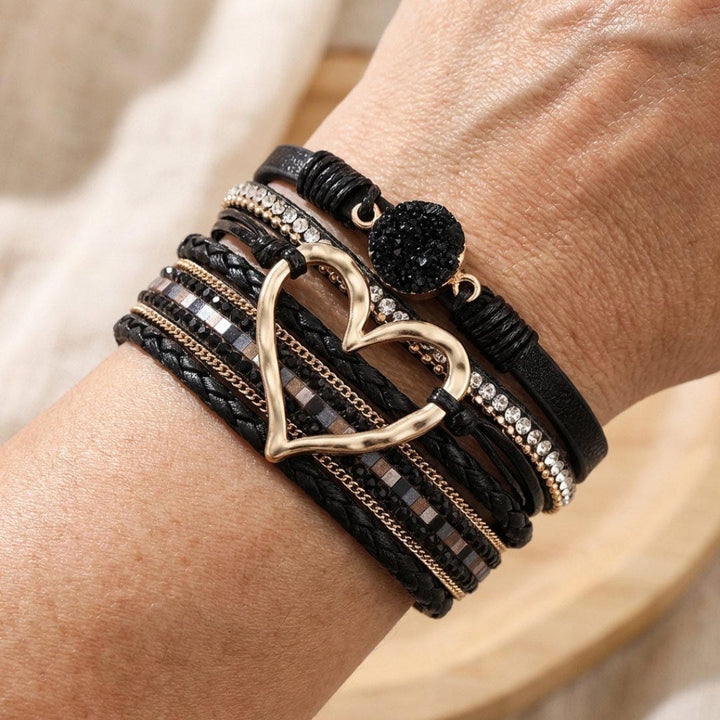 Bohemian Multi-Layer Leather Bracelet