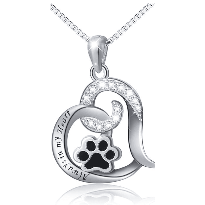 Forever By My Side Memorial Necklace