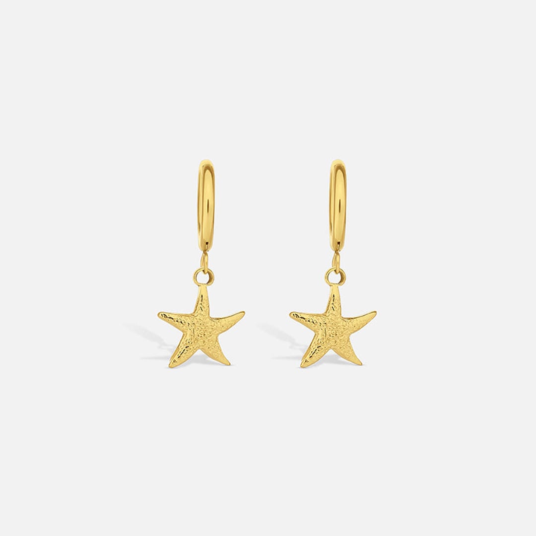 Ocean Starfish Drop Earrings