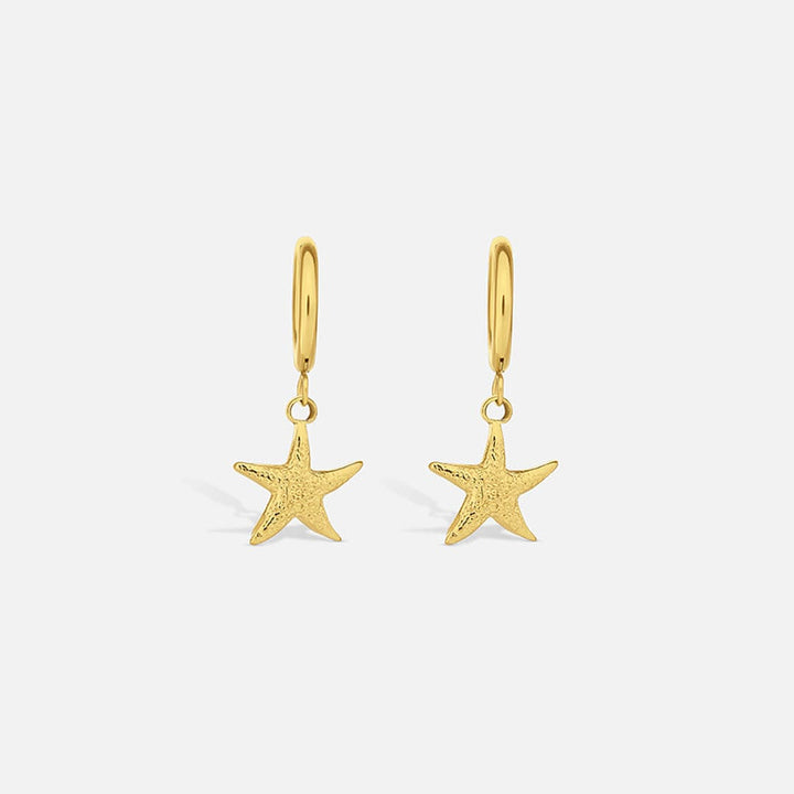 Ocean Starfish Drop Earrings