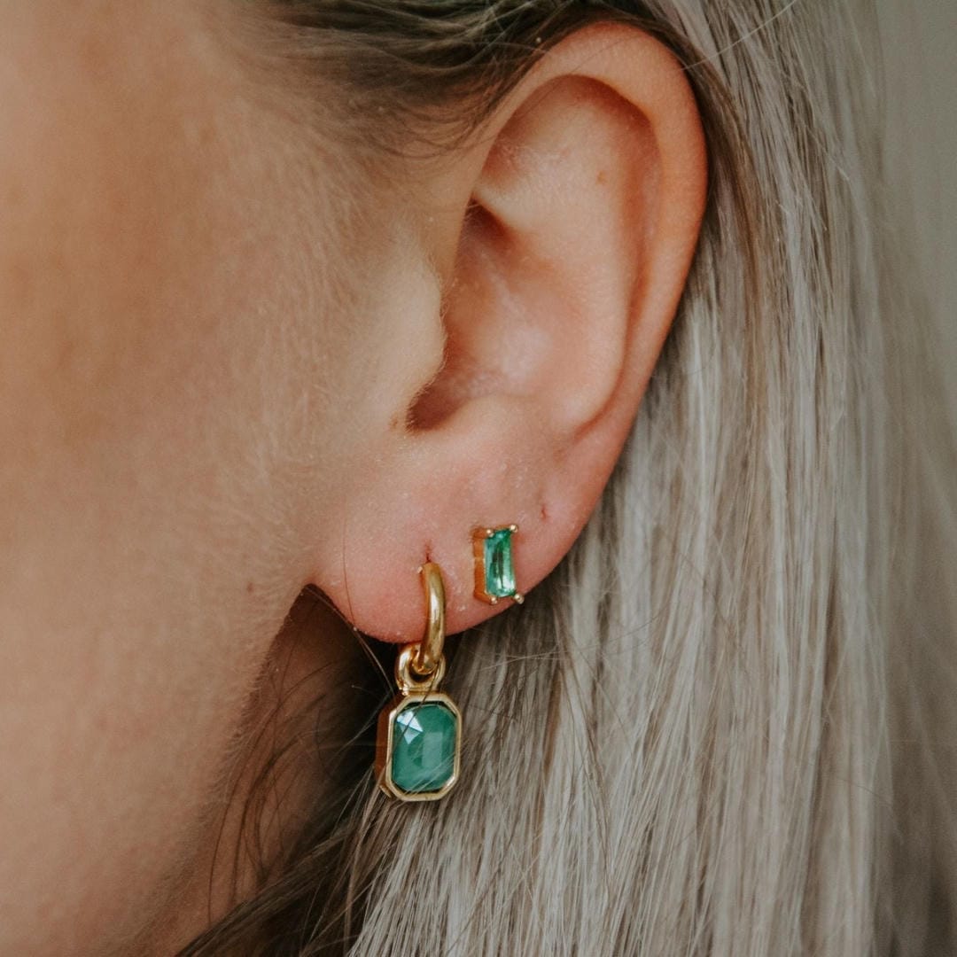 Elegant Leonore Stone Accent Earrings