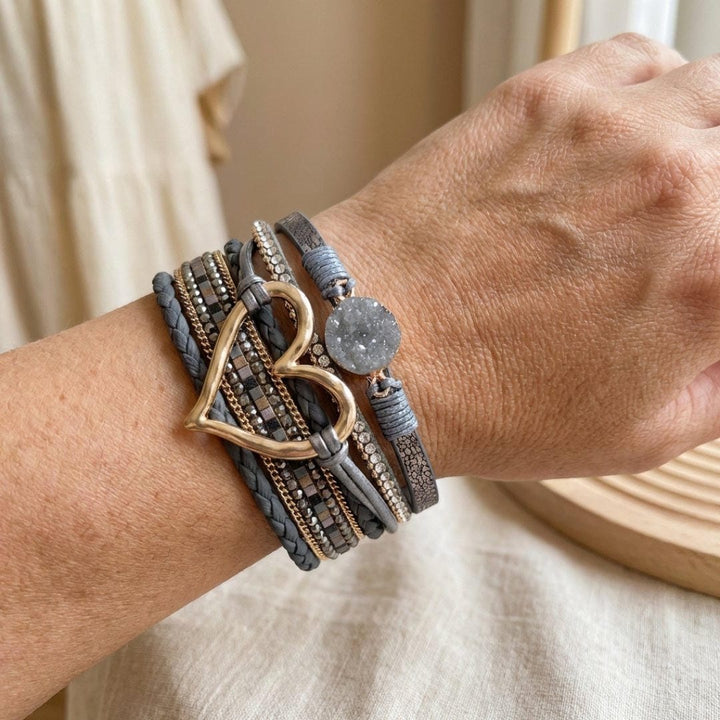 Bohemian Multi-Layer Leather Bracelet